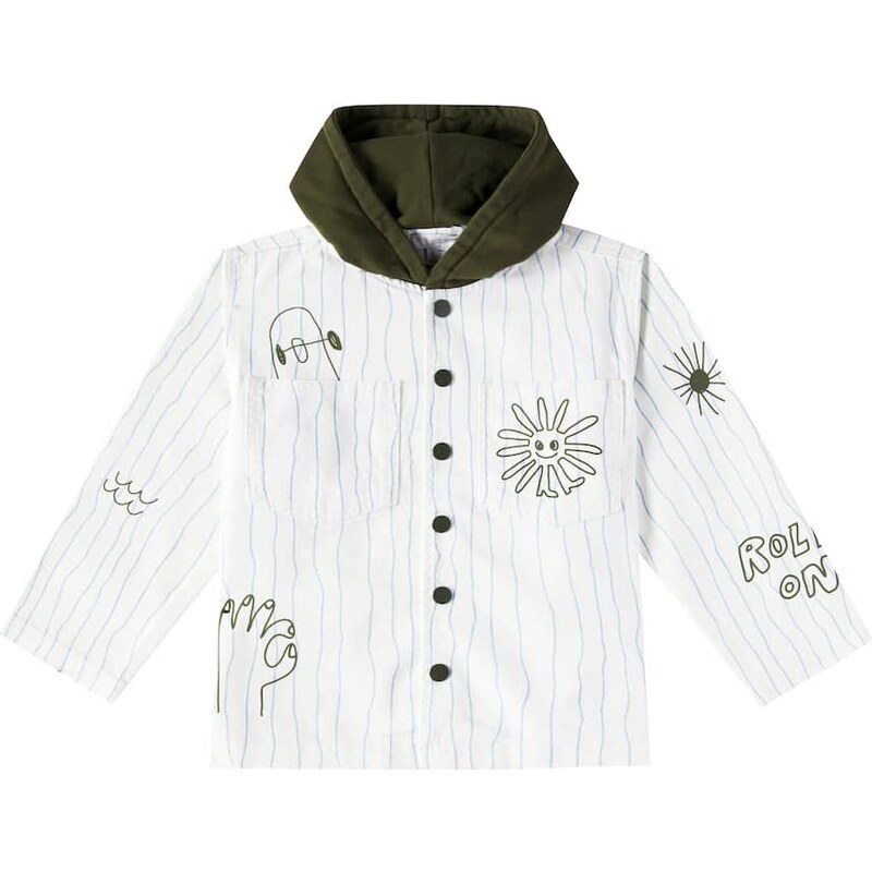Stella McCartney Kids Printed cotton jacket