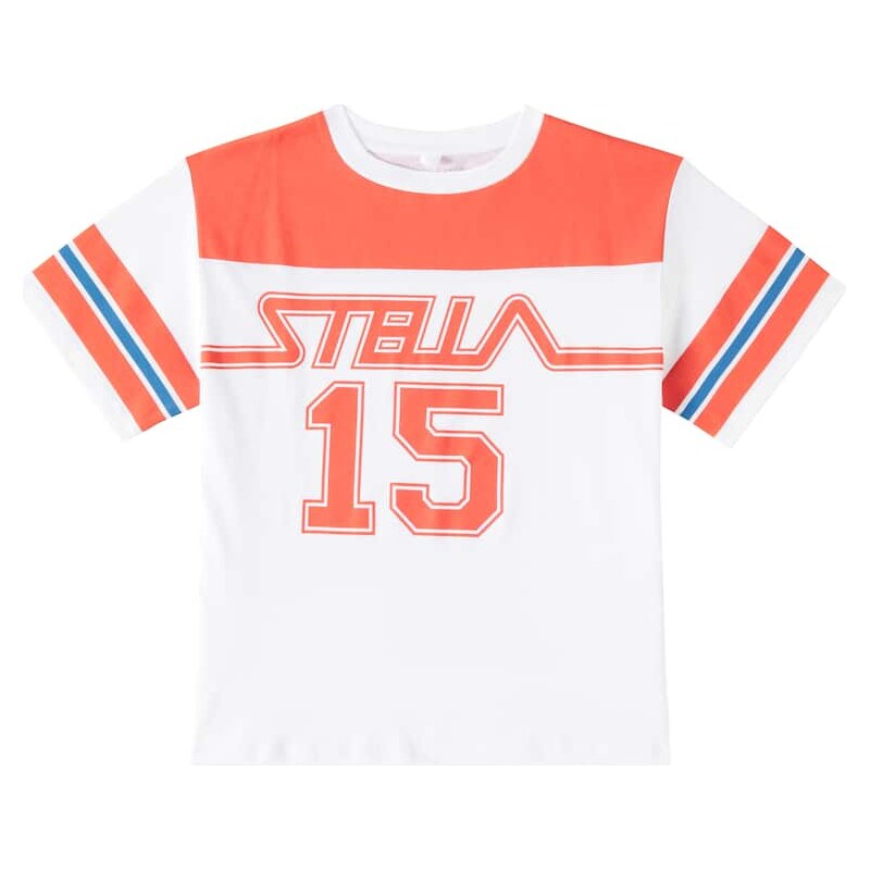 Stella McCartney Kids Printed cotton jersey T-shirt
