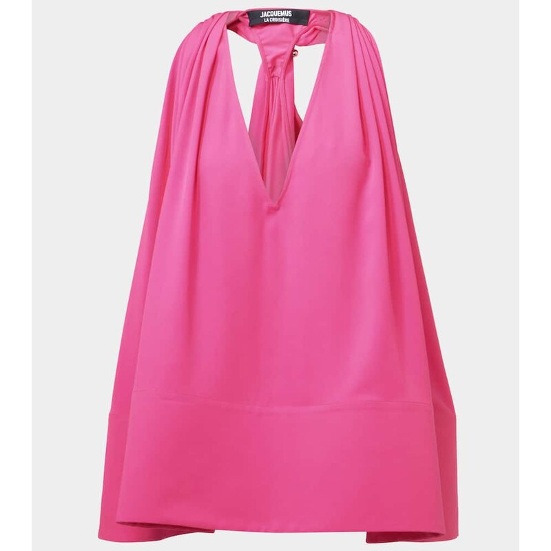 Jacquemus Norma halterneck top