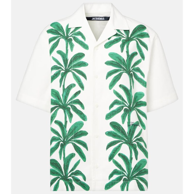 Jacquemus Jean printed cotton shirt