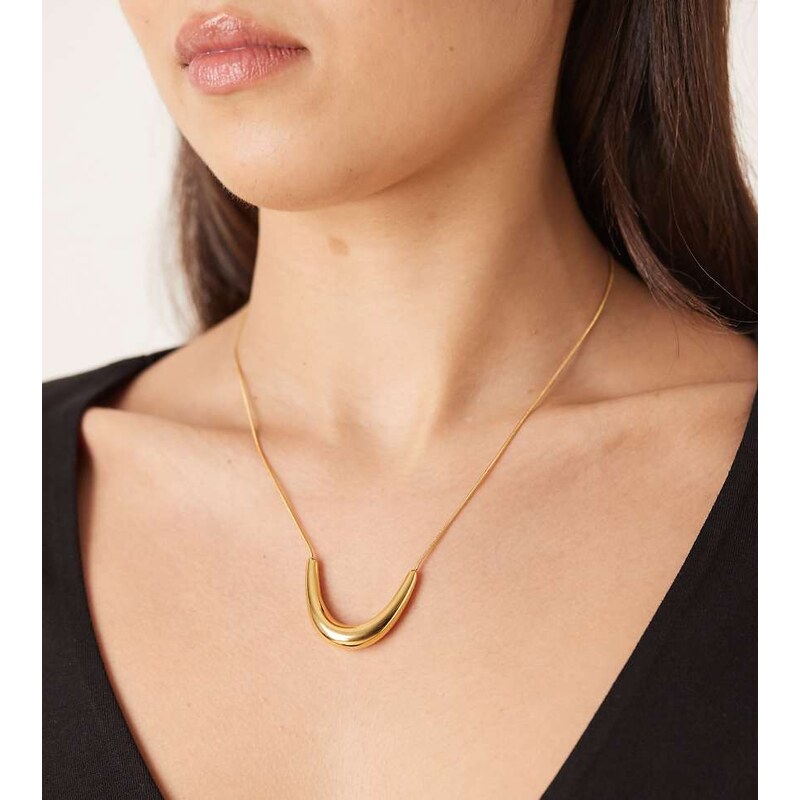 Lost Souls Molten pendant necklace in 18K gold plated 113277318