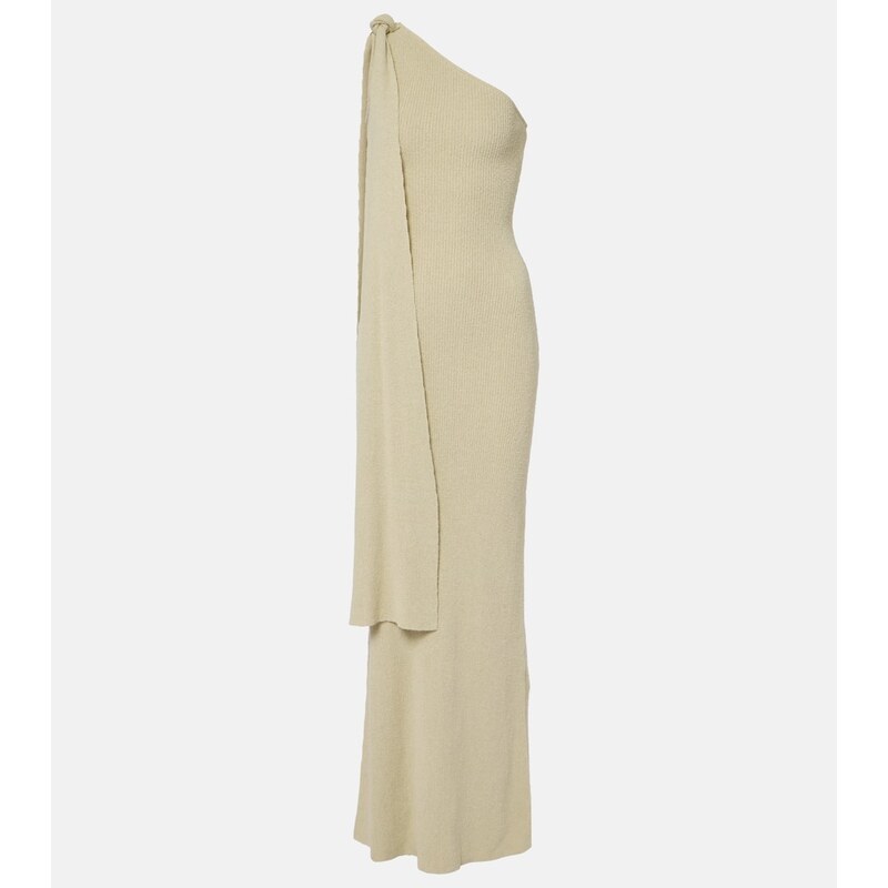 Aya Muse Dara one-shoulder draped maxi dress