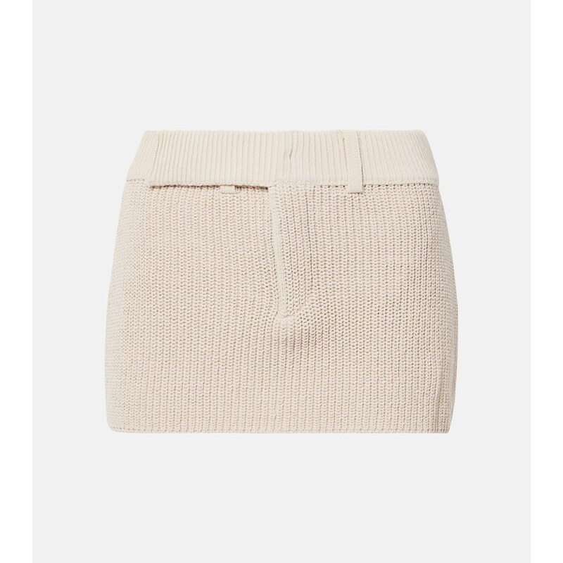 Aya Muse Caeli cotton-blend miniskirt