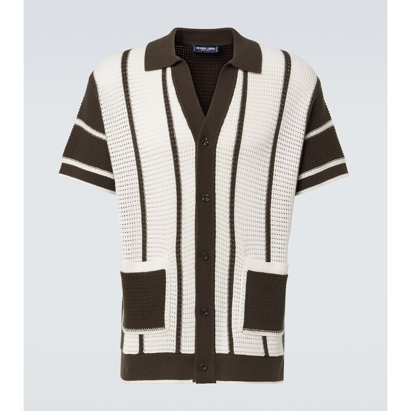 Frescobol Carioca Fabricio cotton crochet cardigan