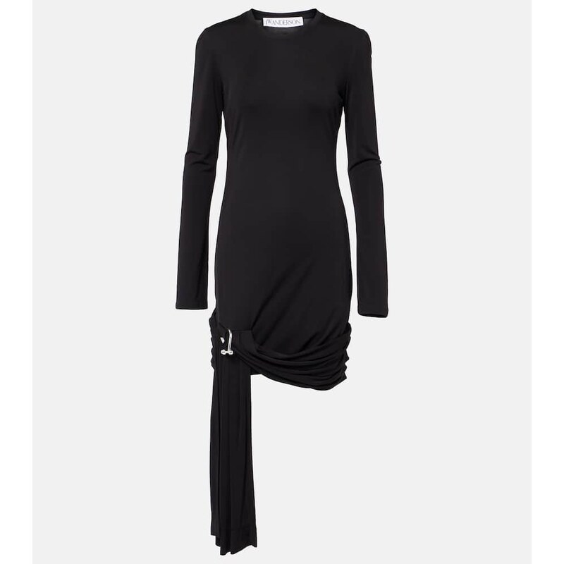 JW Anderson Draped jersey midi dress