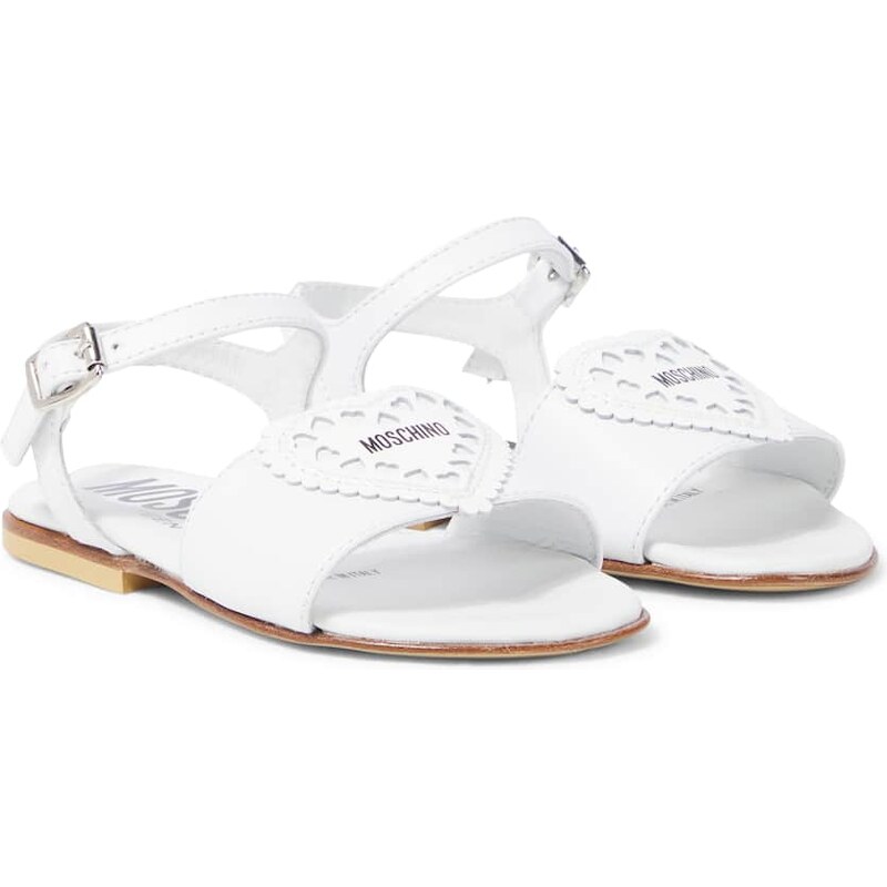 Moschino Kids Leather sandals
