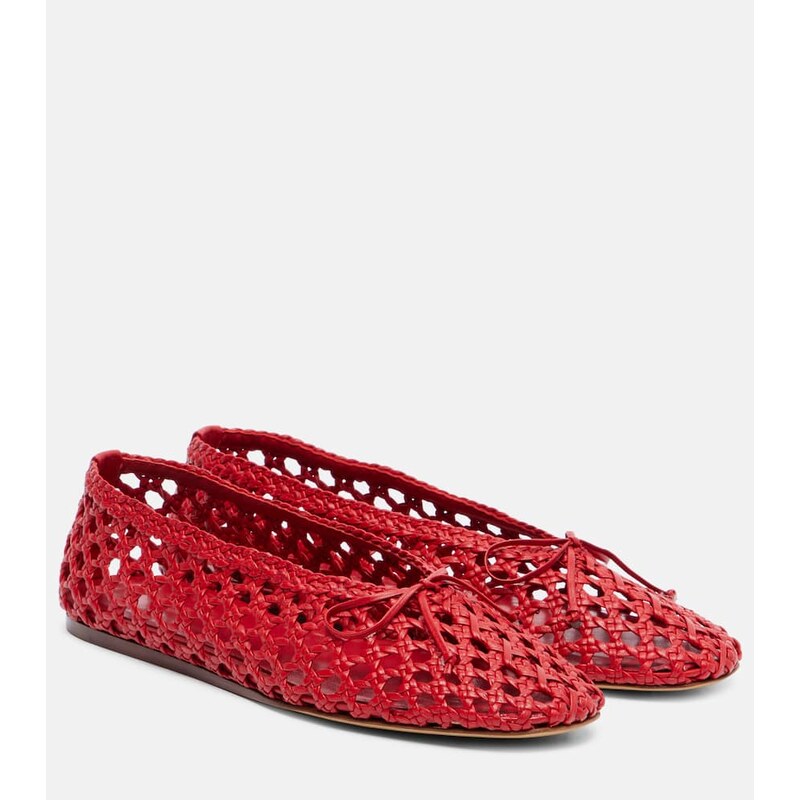 Le Monde Beryl Le Monde BÃryl Regency woven leather ballet flats
