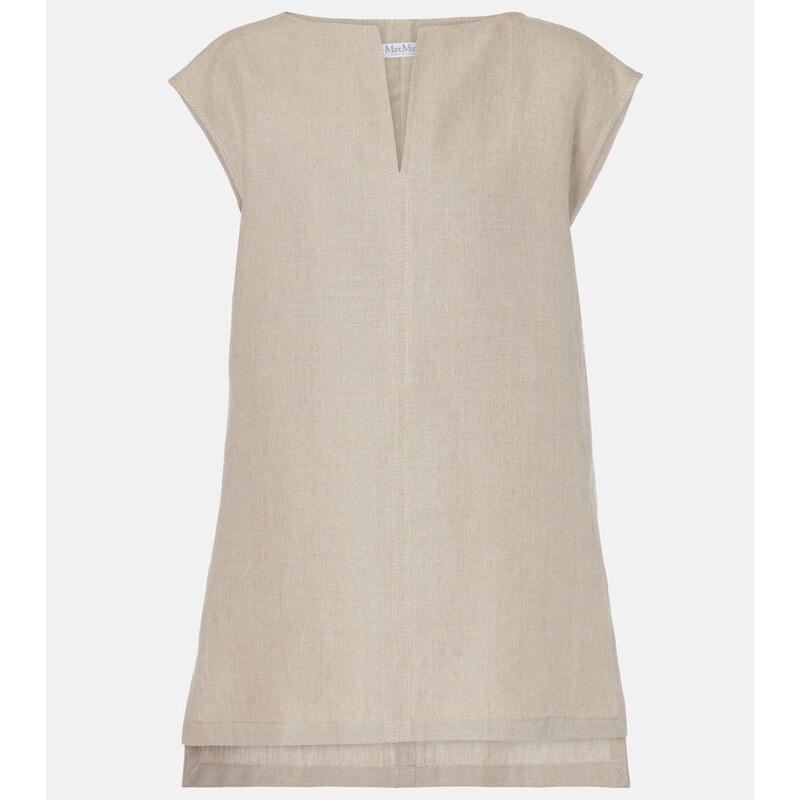 Max Mara Colombo linen top