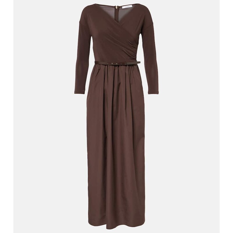 Max Mara Kaiser belted maxi dress