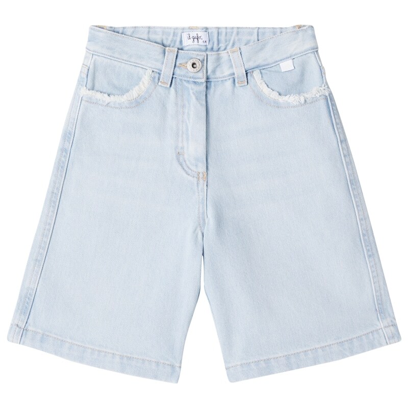 Il Gufo Denim Bermuda shorts
