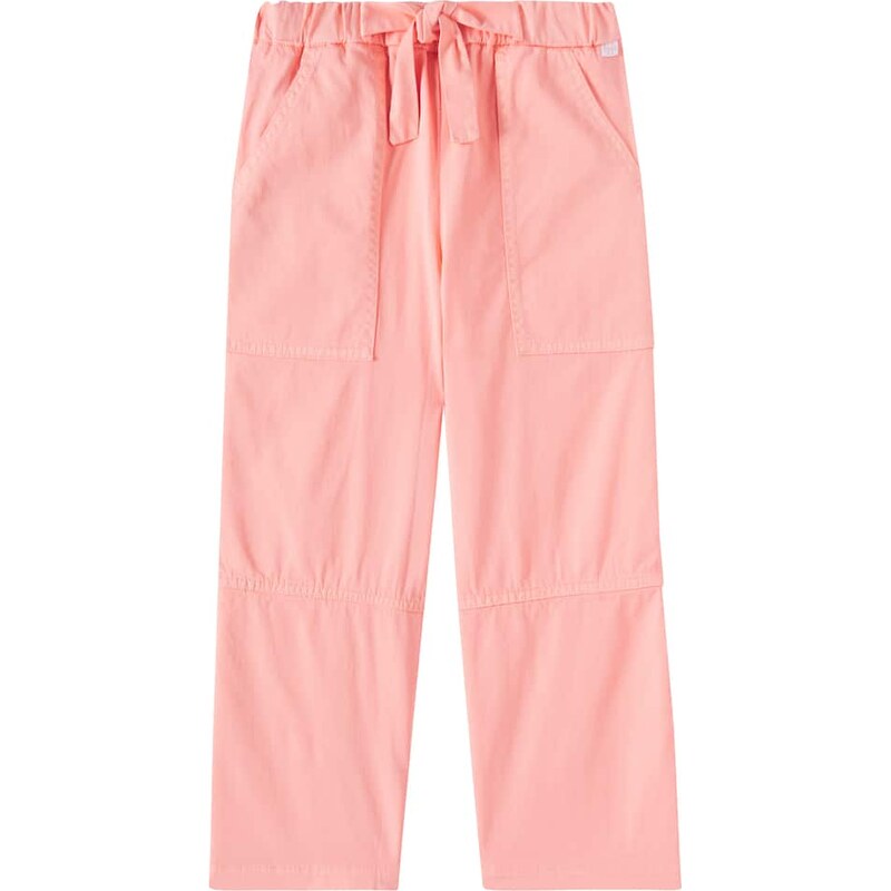 Il Gufo Cotton gabardine palazzo pants