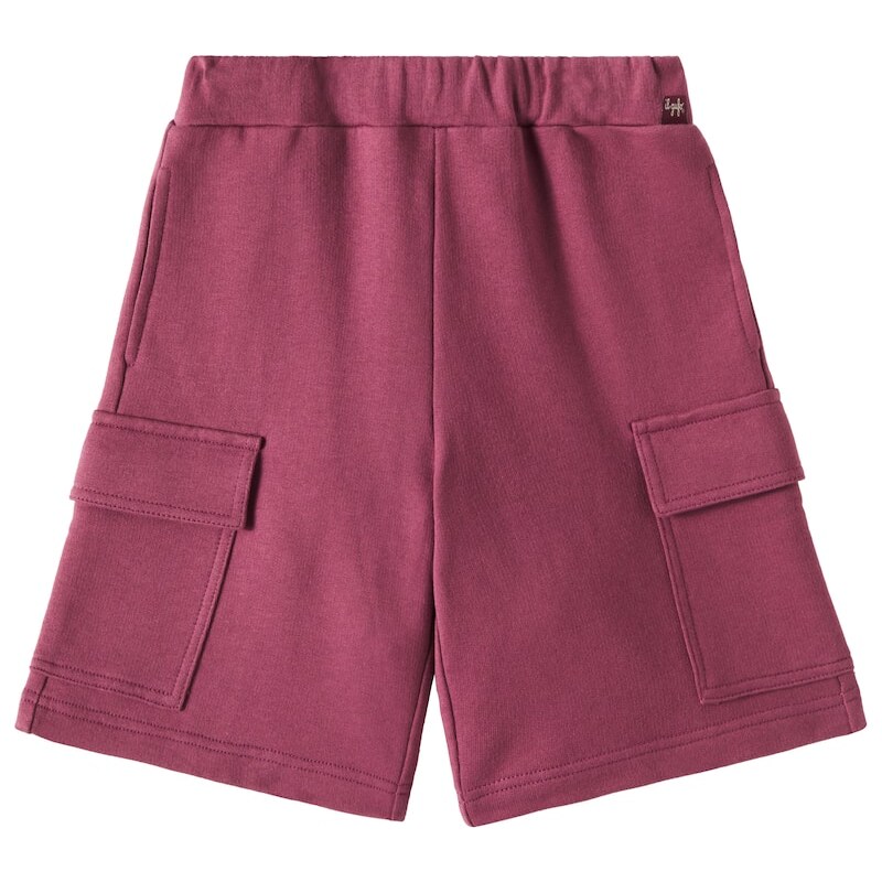 Il Gufo Cotton jersey cargo shorts