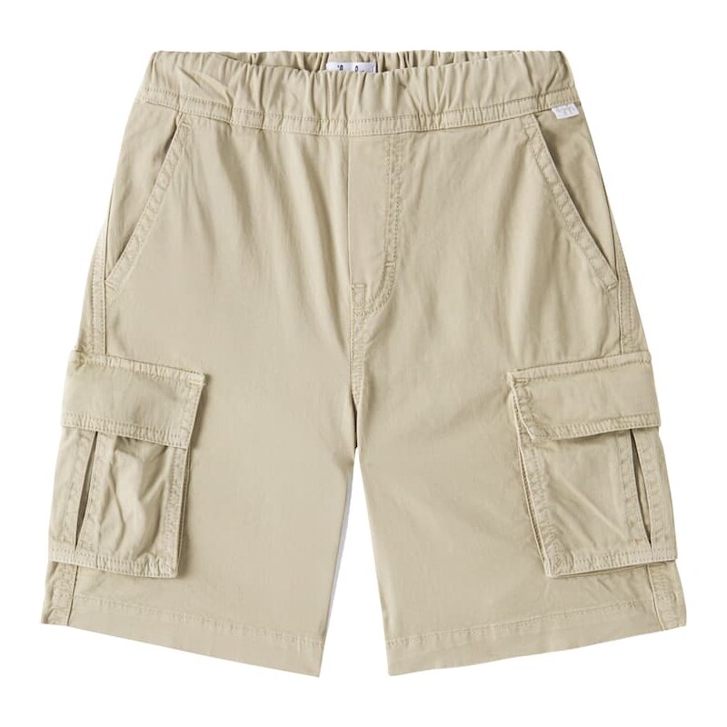 Il Gufo Cotton gabardine cargo shorts