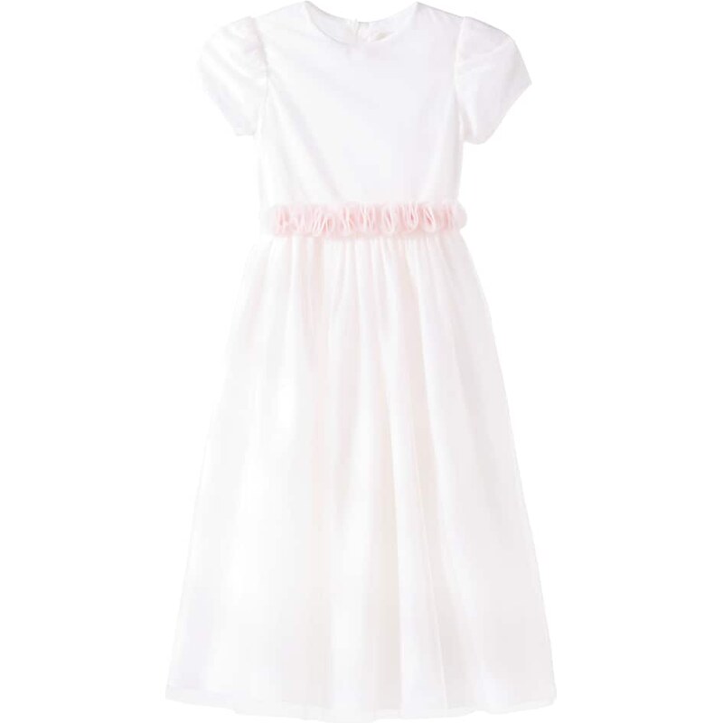 Il Gufo Bow-detail tulle dress
