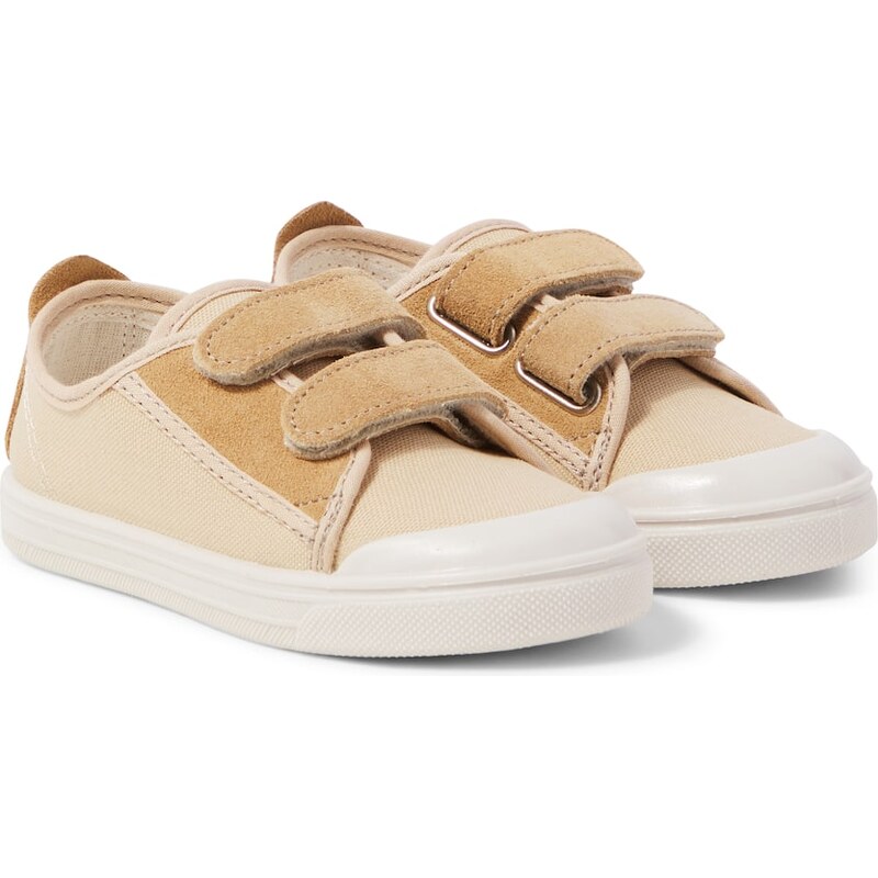 Il Gufo Suede-trimmed sneakers