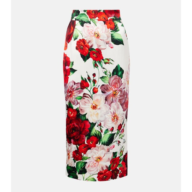 Dolce&Gabbana Floral midi skirt