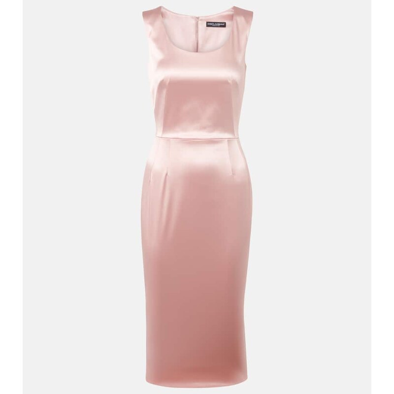 Dolce&Gabbana Satin midi dress