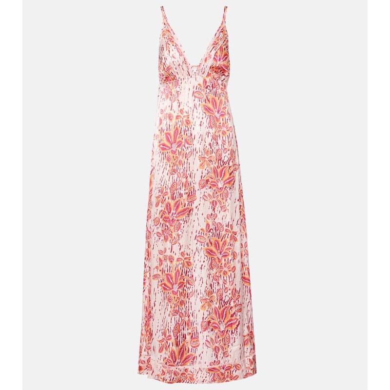 Poupette St Barth Cassandra floral maxi dress