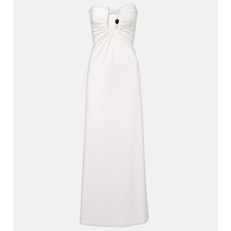 Christopher Esber Helix gathered maxi dress