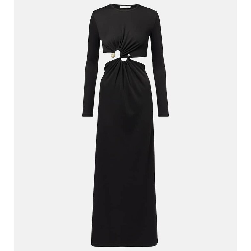 Christopher Esber S-Buckle embellished maxi dress