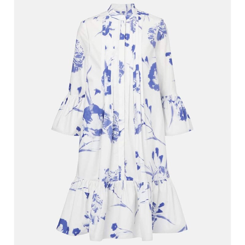 Erdem Floral cotton minidress