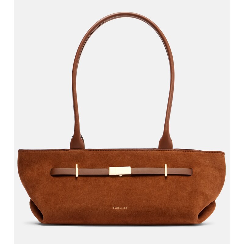DeMellier New York suede shoulder bag