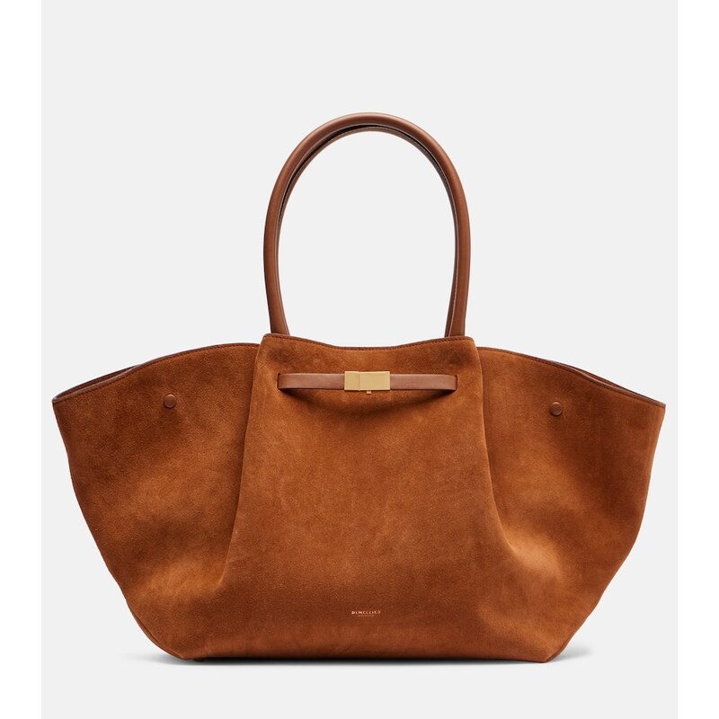 DeMellier New York suede tote bag