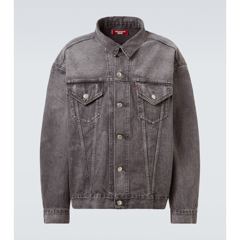 Džínová bunda Junya Watanabe x Levis v šedé barvě