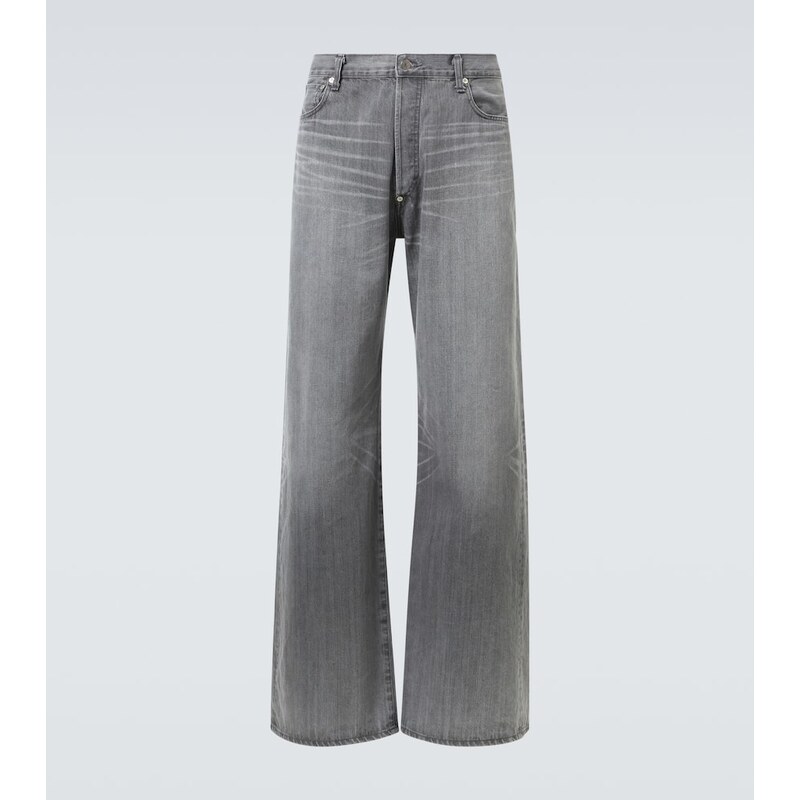 Přímé džíny Junya Watanabe x Levis v šedé barvě