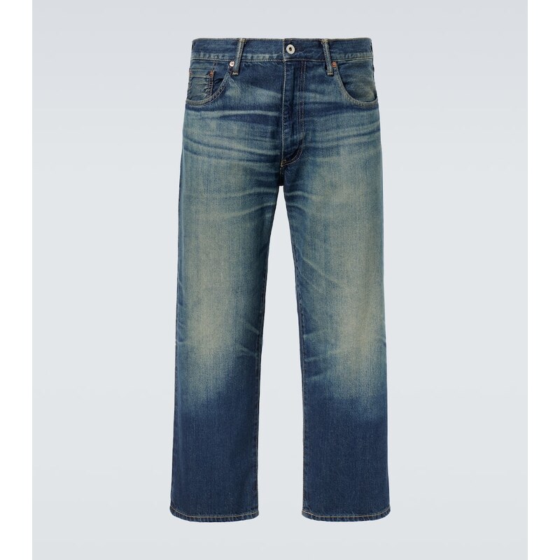 Junya Watanabe Faded straight jeans