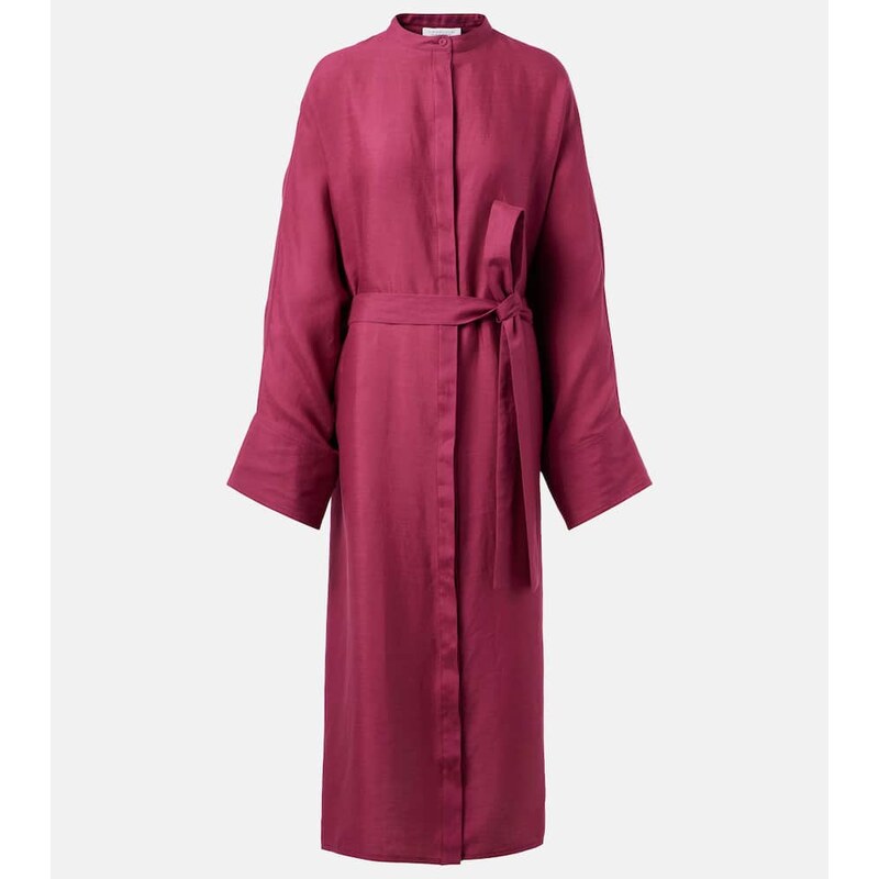 Gabriela Hearst Tilda belted linen tunic
