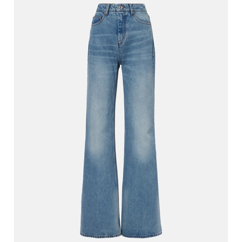 Ami Paris High-rise flared jeans