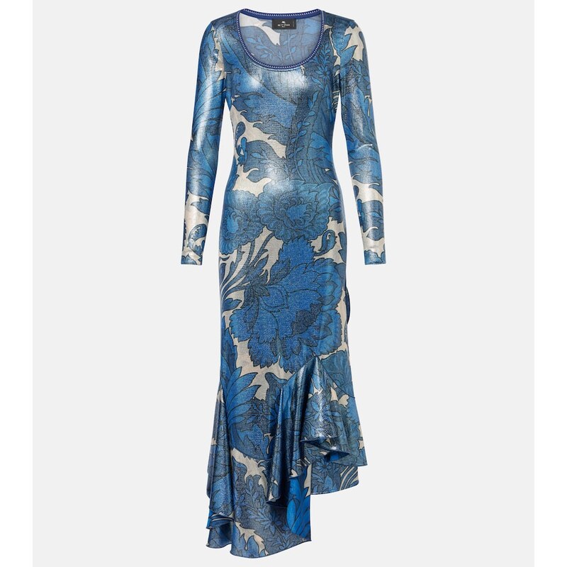 Etro Printed midi dress