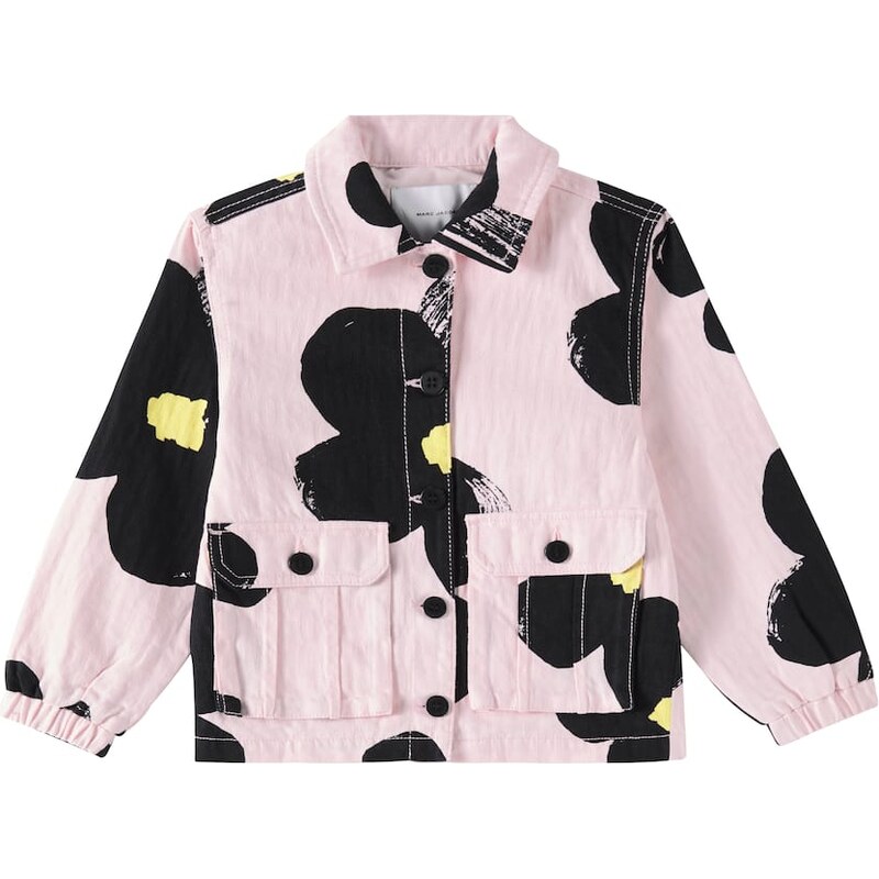 Marc Jacobs Kids Floral cotton jacket