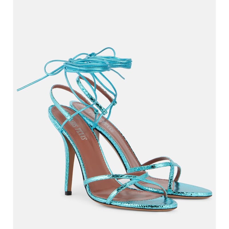 Paris Texas Linda 105 leather sandals