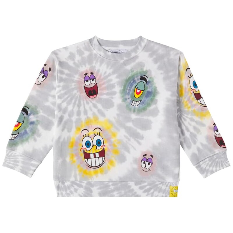 Stella McCartney Kids Printed cotton jersey sweatshirt