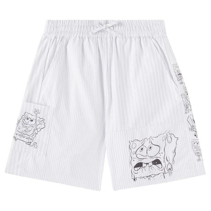Stella McCartney Kids x SpongeBob SquarePants cotton shorts