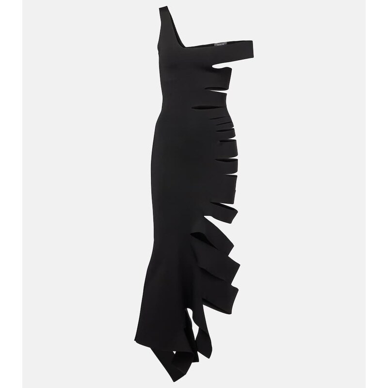 Mugler Cutout midi dress