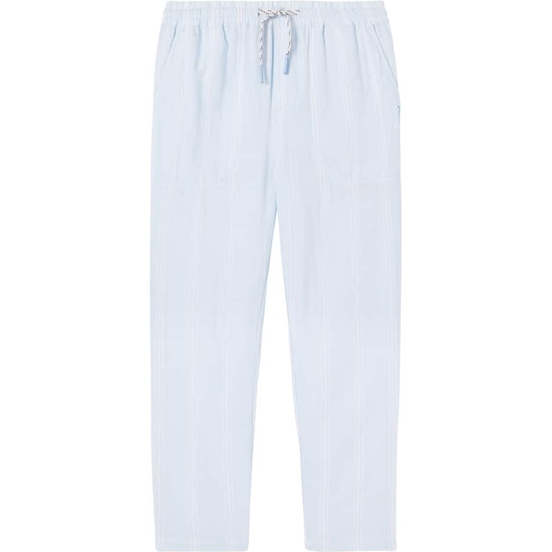 Scotch & Soda Kids Striped cotton pants
