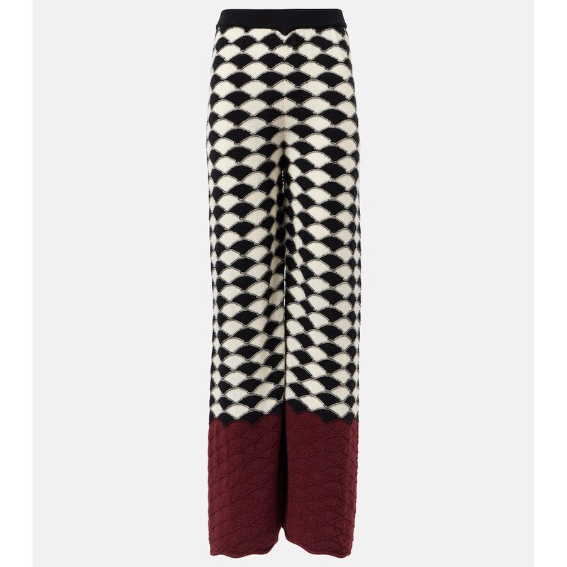 La DoubleJ Lounge wool wide-leg pants