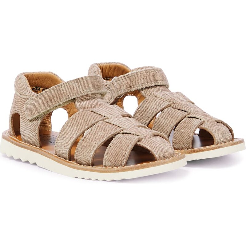 Pom dApi Waff Papy denim fisherman sandals