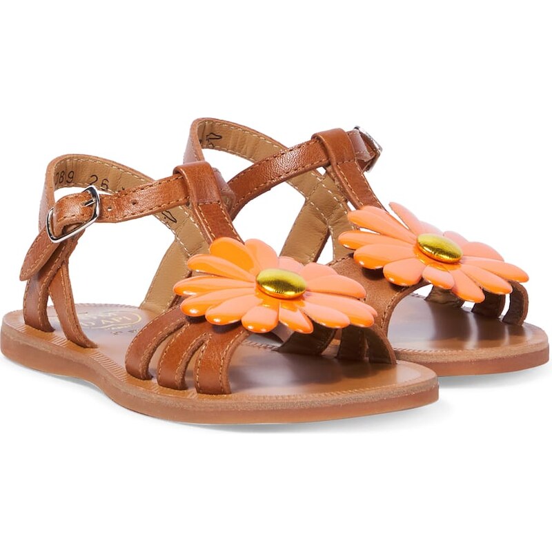 Pom dApi Plagette Big Flo leather sandals