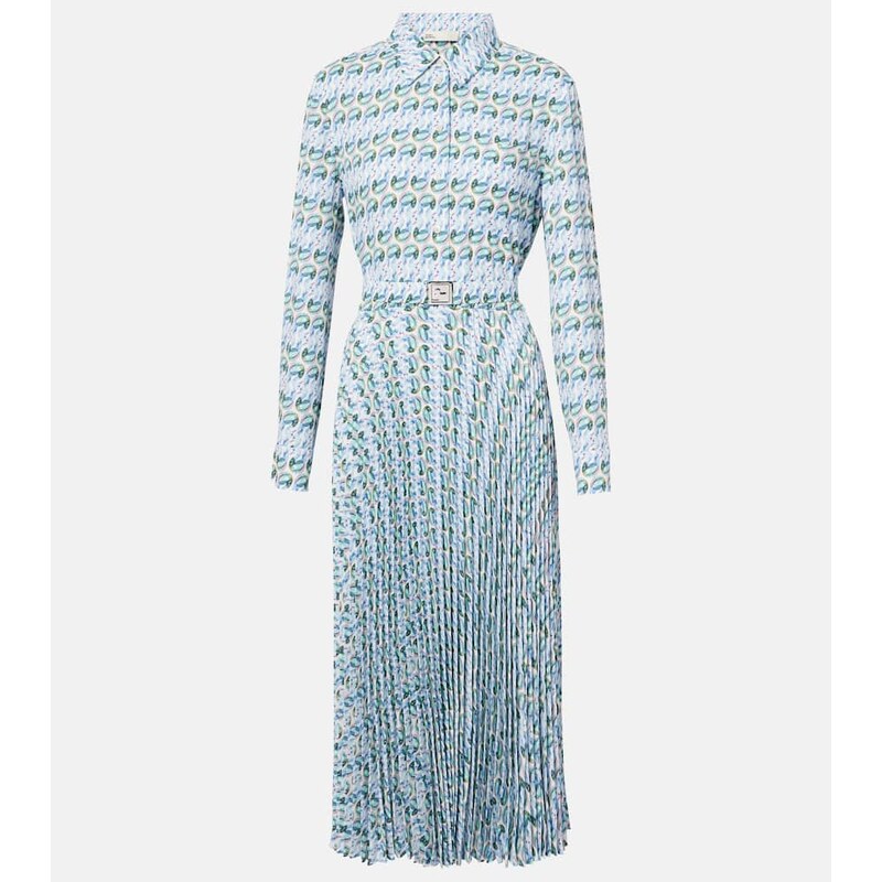 Tory Burch Printed twill midi dress