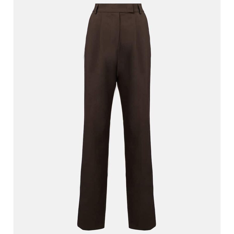 The Frankie Shop Bea high-rise straight pants