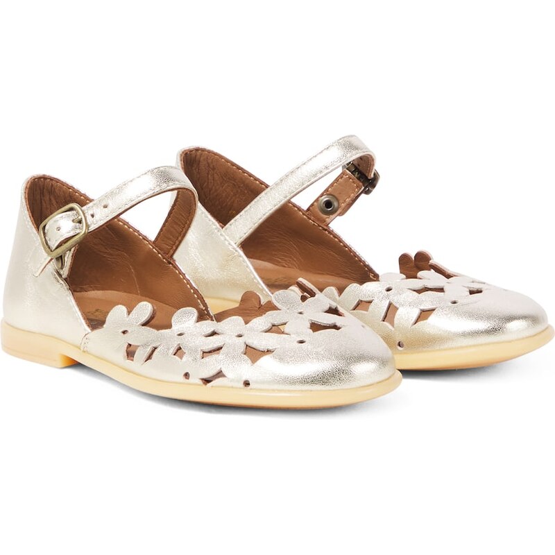 PèPè Laminato leather ballet flats