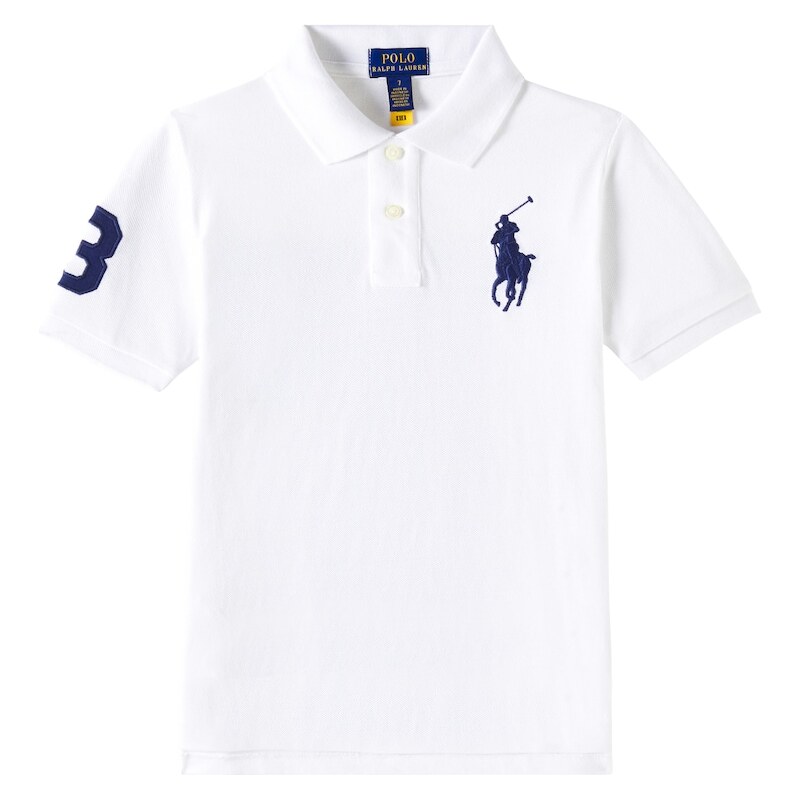 Polo Ralph Lauren Kids Embroidered cotton piquÃ polo shirt