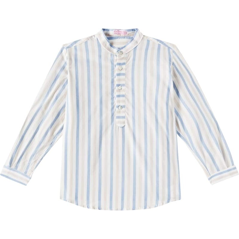 La Coqueta Jazmin striped cotton shirt