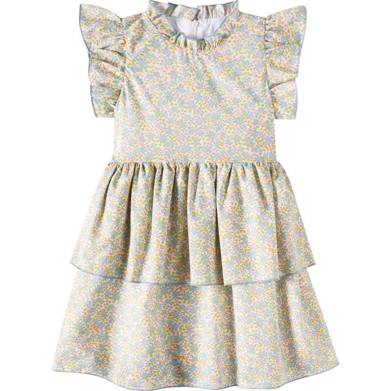 La Coqueta Florencia floral cotton dress