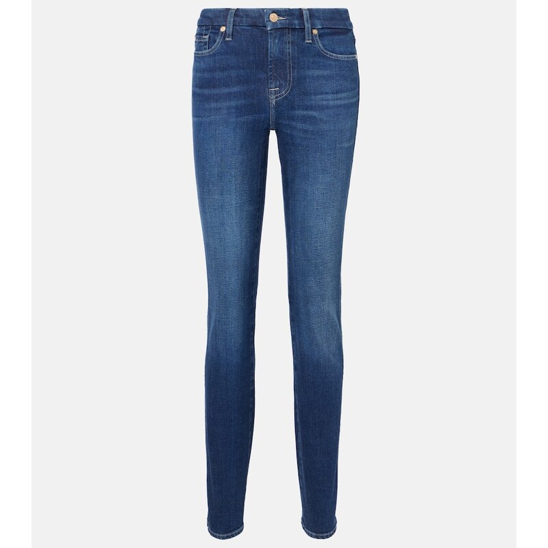 7 For All Mankind Kimmie high-rise straight jeans