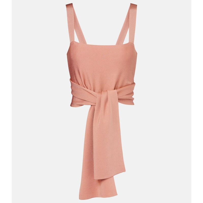 Chloé Knitted crop top
